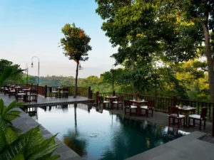 峇里島烏布的飯店景色